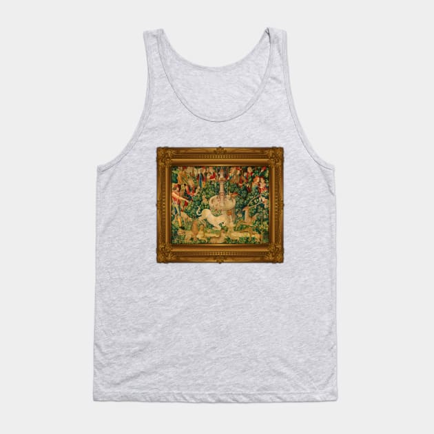 Unicorn Tapestry Tank Top by talesanura